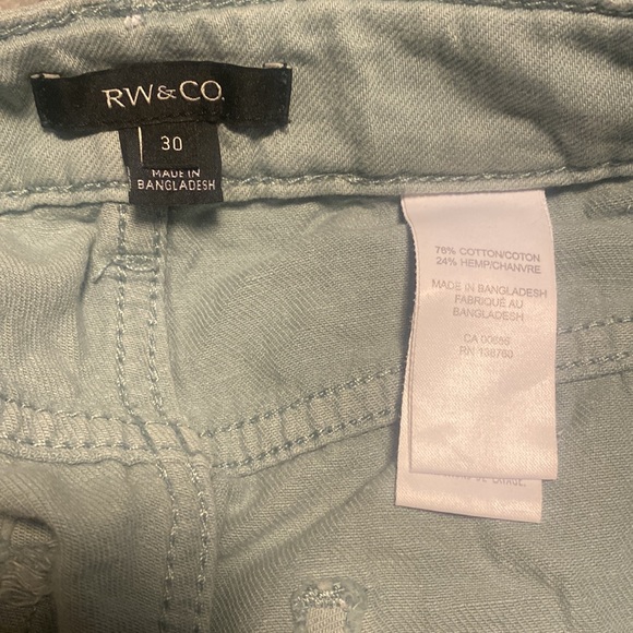 RW & Co. Light Blue Colored Women's Jeans - Size 30 - High Waist - Picture 3 of 10